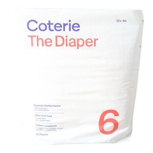 Coterie Diapers 18 Count Package Up To 35 Lbs